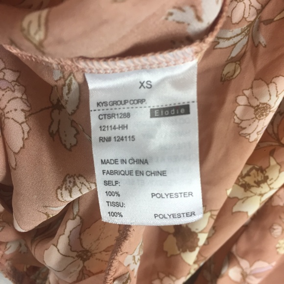 Elodie Drape Front Surplice Blouse - Picture 7 of 7